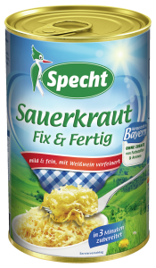 Specht Fix & Fertig Sauerkraut 425ml Dose (12 Stk)