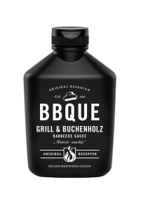 BBQUE Grill & Buchenholz Sauce 400ml Plastikflasche (6 Stk)