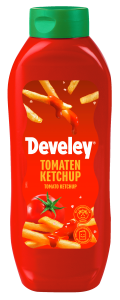 Develey Tomaten Ketchup 875ml Kopfstandflasche (8 Stk)