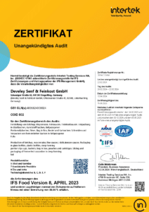 IFS Zertifikat - Dingolfing - 15.06.2025