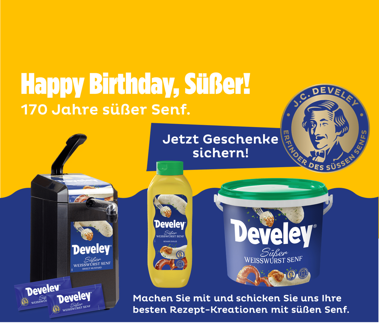 170 Jahre suesser Senf Mobil