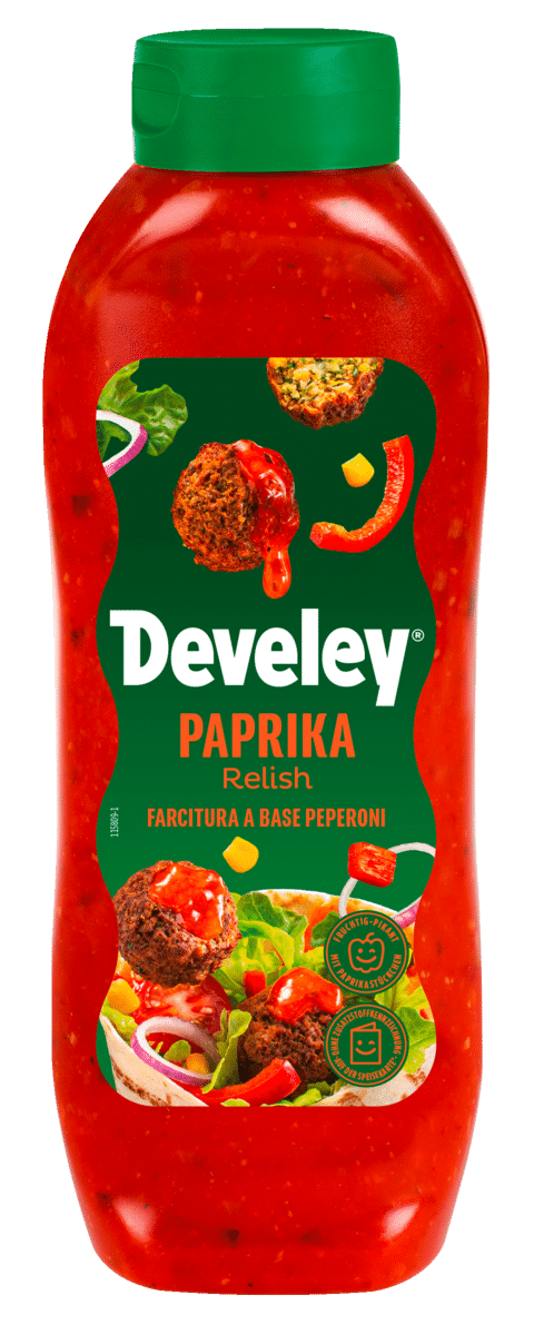 DV Paprika Relish 875ml Plastikflasche 2985